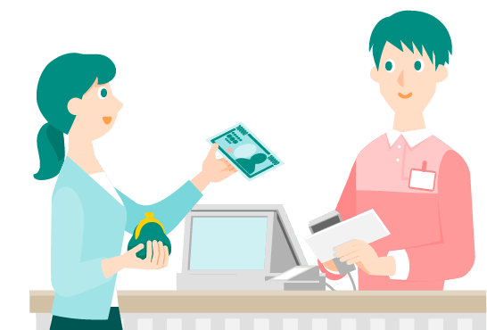 Deferred payment (at a convenience store or post office)